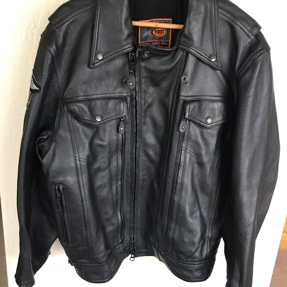 First Classics Leather Riding Jacket - Picture 7 of 16